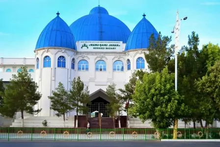 Центральный базар города Мары временно закрыт
