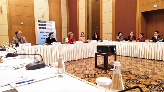 ÝHHG-nyň Aşgabatdaky Merkeziniň gurnamagynda iki günlük seminar geçirildi