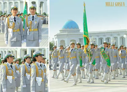 Zenan raýatlar Harby instituta okuwa kabul ediler