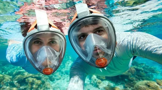 В Японии изобрели защитные маски для бассейна