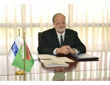 Глава МИД Туркменистана встретился с вновь назначенным главой Центра ОБСЕ в Ашхабаде