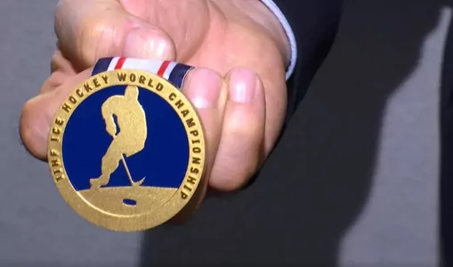 В Риге представили медали чемпионата мира по хоккею