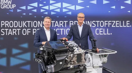 Компания BMW начала производство водородных двигателей