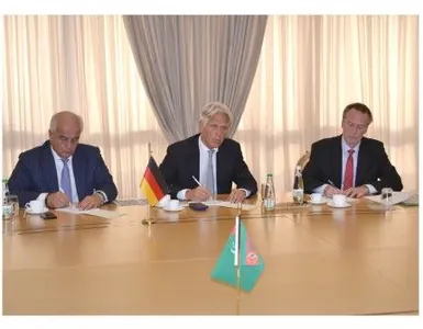 В МИД Туркменистана прошла встреча с руководством германских компаний
