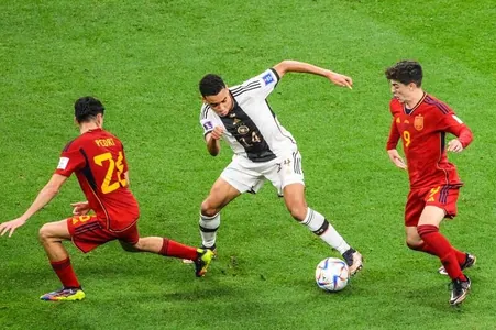 Германия и Испания сыграли вничью на чемпионате мира по футболу