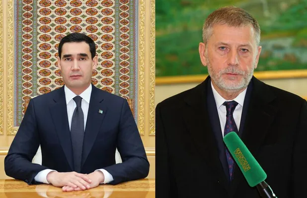 Serdar Berdimuhamedow «Wozroždeniýe» kompaniýalar toparynyň ýolbaşçysyny kabul etdi