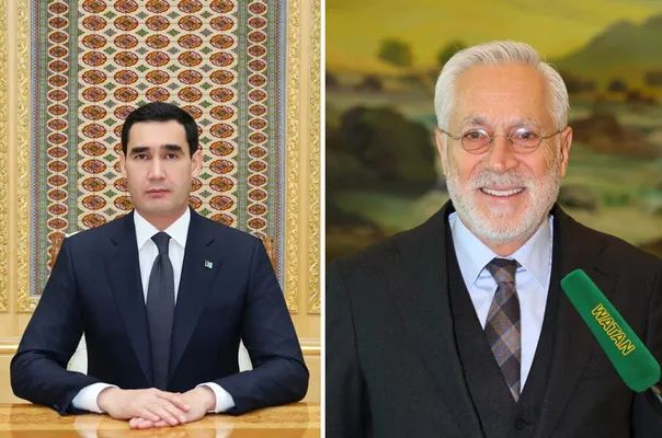 Serdar Berdimuhamedow «Polimeks» kompaniýasynyň ýolbaşçysy Erol Tabanjany kabul etdi