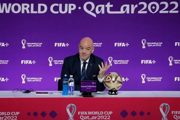 Infantino: Dünýä çempionatynyň iň gowy nusgasyny hödürlänligi üçin Katara minnetdarlyk bildirýäris