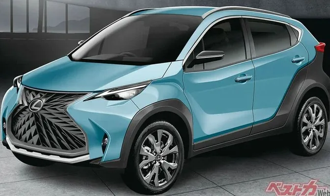 Lexus aşa kiçi krossoweri çykarar we uly V8-den ýüz öwrer