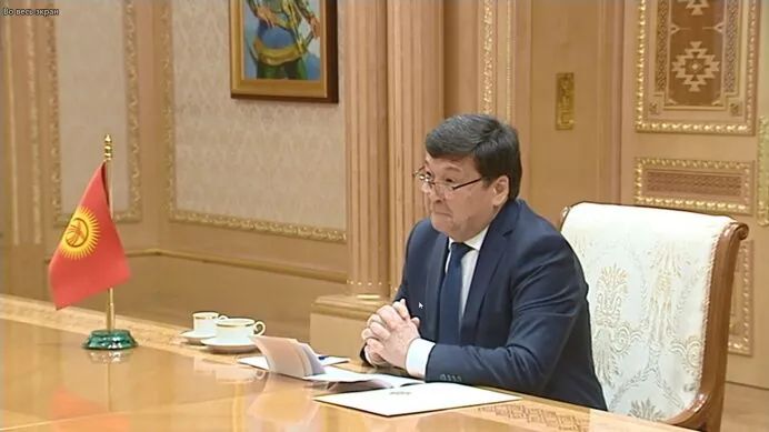 Serdar Berdimuhamedow Gyrgyzystanyň täze bellenen ilçisini kabul etdi