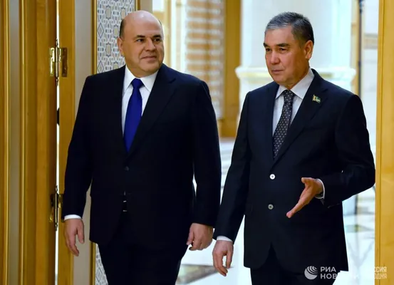 Türkmenistanyň Prezidenti we Halk Maslahatynyň Başlygy Mihail Mişustini doglan güni bilen gutladylar