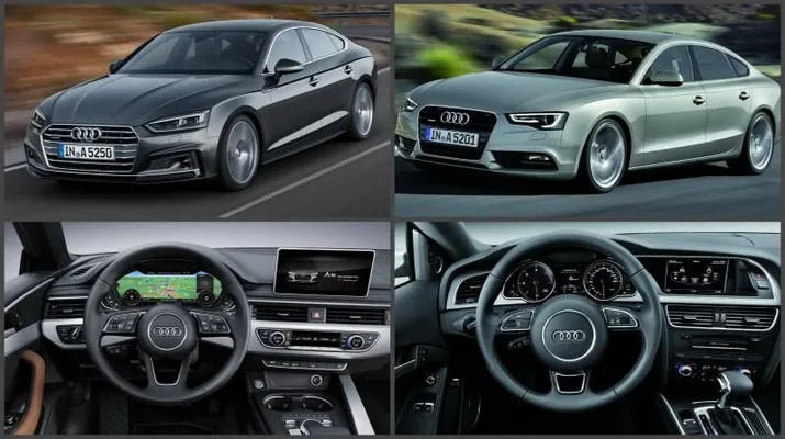 Audi переименовала топливные A4 и A6 в A5 и A7