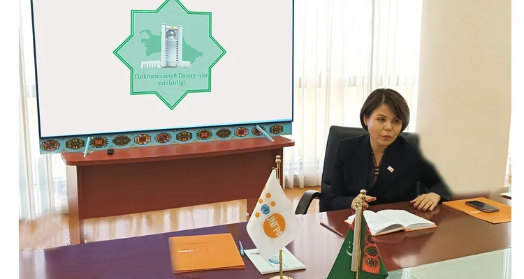 Türkmenistanyň ÝUNFPA bilen hyzmatdaşlygynyň meseleleri maslahatlaşyldy