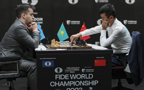 Непомнящий и Лижэн сыграли вничью в третьей партии матча за мировую шахматную корону