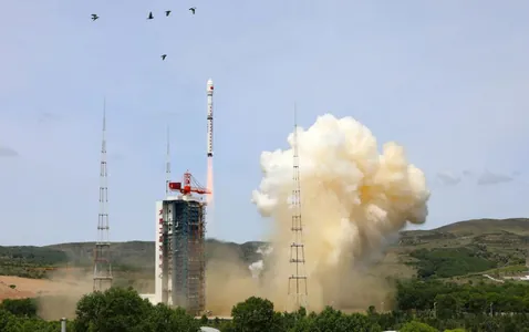Китай вывел на орбиту метеорологический спутник Fengyun-3G