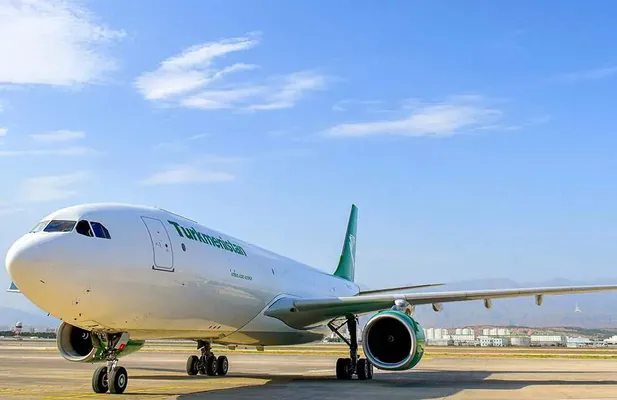 Türkmenistana Airbus A330-200 kysymly täze ýük uçaryň ikinjisi gelip gowuşdy