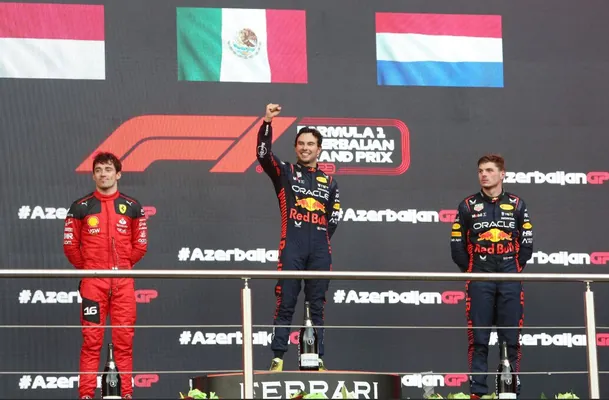 Перес победил на Гран-при Азербайджана