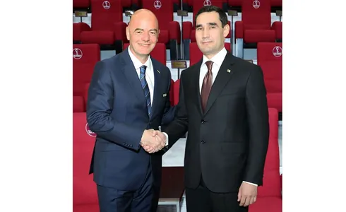 Глава ФИФА Инфантино посетит Туркменистан