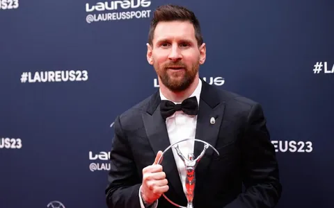 Lionel Messi ýylyň iň gowy türgeni hökmünde «Laureus» baýragyny aldy