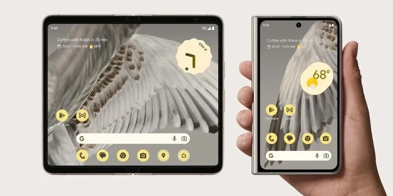 Google ilkinji eplenýän Pixel Fold smartfonyny resmi taýdan hödürledi