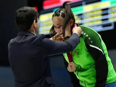 Туркменская штангистка стала бронзовым призёром чемпионата Азии