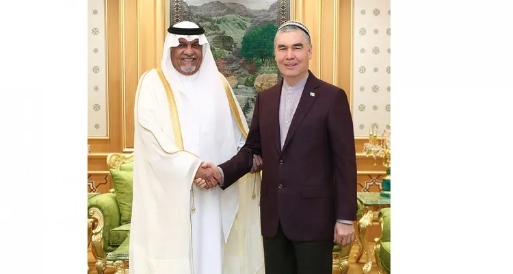 Gurbanguly Berdimuhamedow Saud Arabystany Patyşalygynyň Emiri bilen duşuşdy