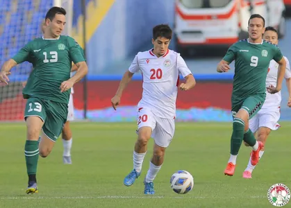 С ничьи против Таджикистана начала сборная Туркменистана матчи на CAFA Nations Cup-2023