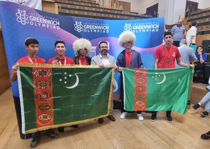 Туркменские школьники завоевали 6 бронзовых медалей на проектной олимпиаде «IGO-2023» в Лондоне