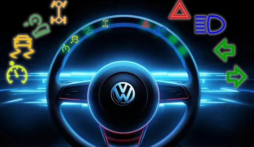 Volkswagen откажется от подрулевых переключателей «поворотников»