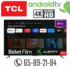 Telewizor TCL Android QLED Телевизор SmartTV Belet