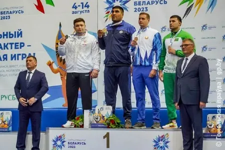 Türkmen samboçylary GDA-nyň II oýunlarynda 2 sany bürünç medal gazandylar