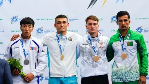 Туркменские самбисты завоевали бронзовые медали II Игр стран СНГ