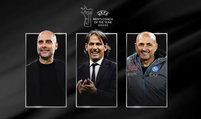Гвардиола, Спаллетти и Индзаги претендуют на награду лучшему тренеру года УЕФА