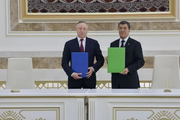 Город Аркадаг и Санкт-Петербург подписали соглашение о сотрудничестве