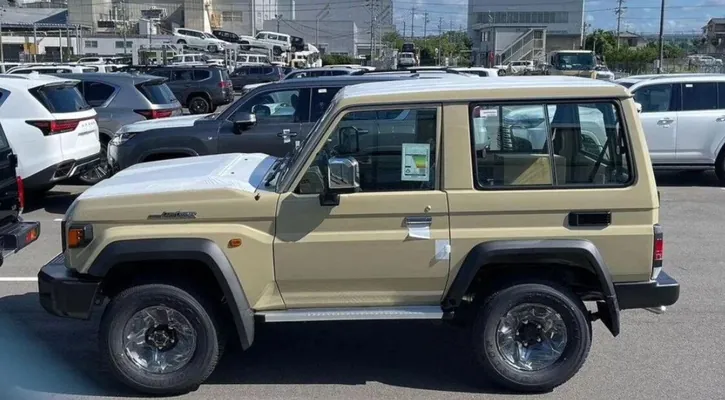 Toyota работает над ещё одной версией обновлённого Land Cruiser 70