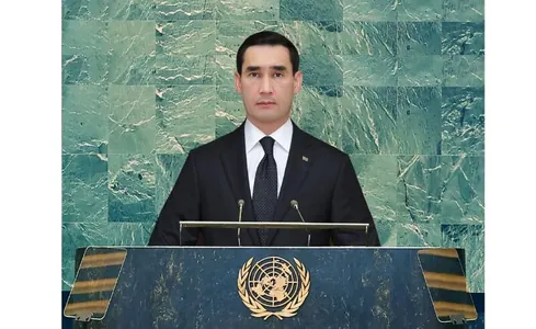 Сердар Бердымухамедов выступил на 78-й сессии  Генассамблеи ООН