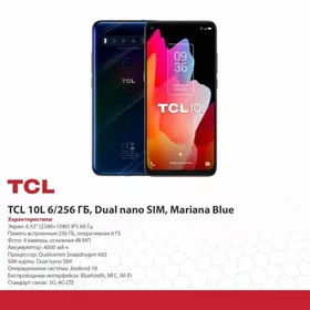 TCL 10L 6/256 SMARTFON Telefon Смартфон Телефон