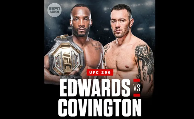 Бой Леона Эдвардса и Колби Ковингтона возглавит турнир UFC 296