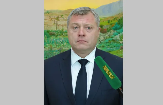 Serdar Berdimuhamedow Astrahanyň gubernatory Igor Babuşkini kabul etdi