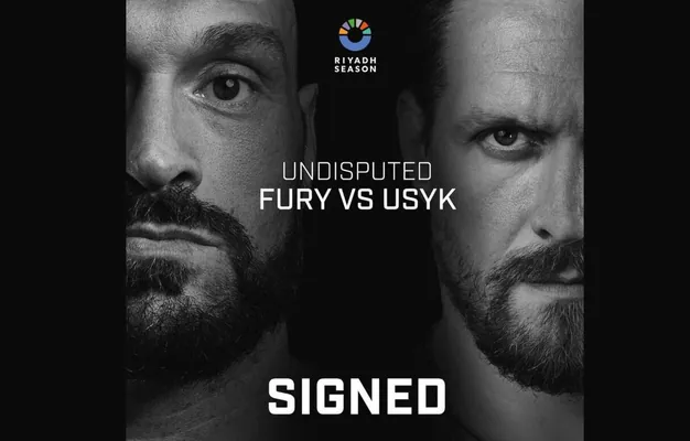 ESPN: боксеры Усик и Фьюри подписали контракт на бой, который пройдет в Саудовской Аравии