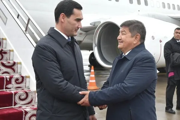 Начался рабочий визит Президента Туркменистана в Кыргызстан