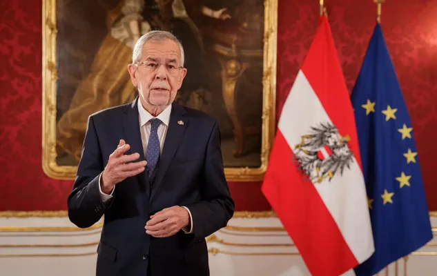 Serdar Berdimuhamedow Aleksandr Wan der Belleni Awstriýanyň Milli güni bilen gutlady
