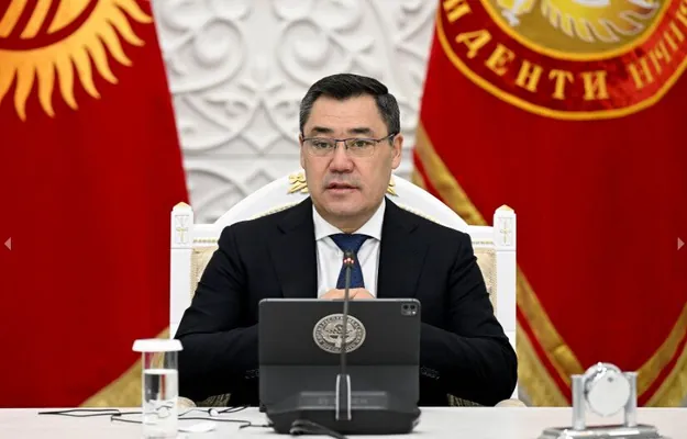 Türkmenistanyň wise-premýeri H.Geldimyradow Gyrgyzystanyň Prezidenti bilen duşuşdy