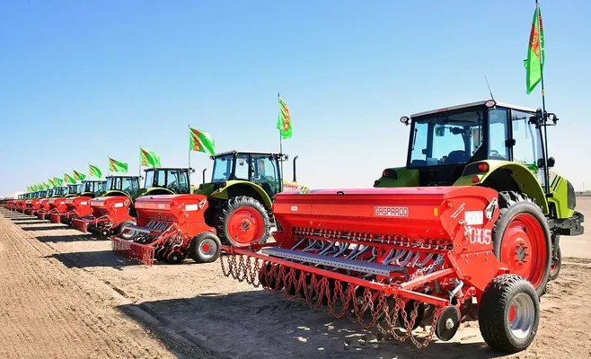 В Туркменистане под урожай будущего года засеяно пшеницей 690 тыс. га земли