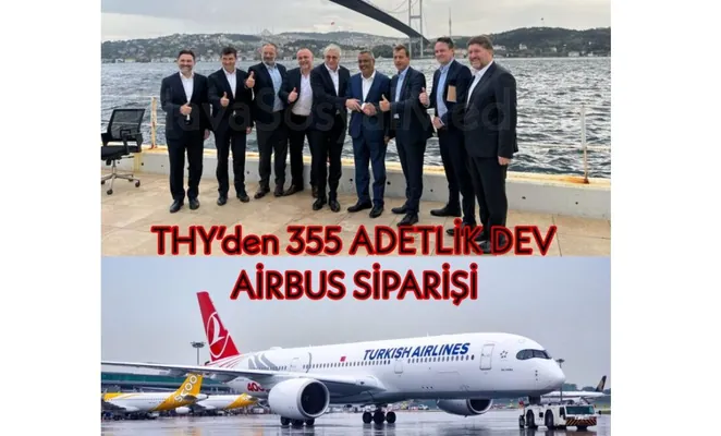 Turkish Airlines 355 sany Airbus uçaryny satyn alar