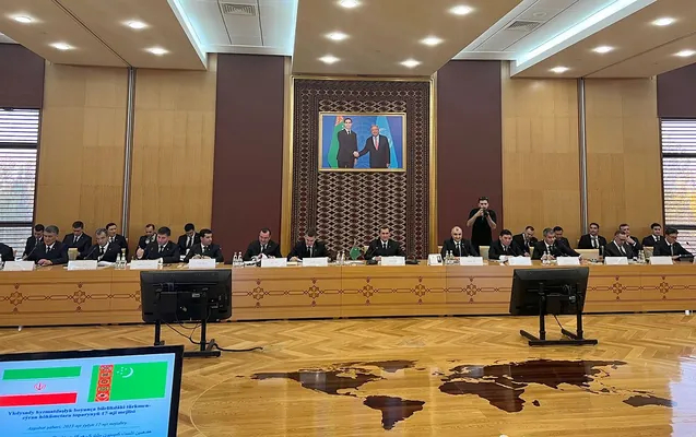 Türkmenistanyň DIM-nde hökümetara türkmen-eýran toparynyň mejlisi geçirildi