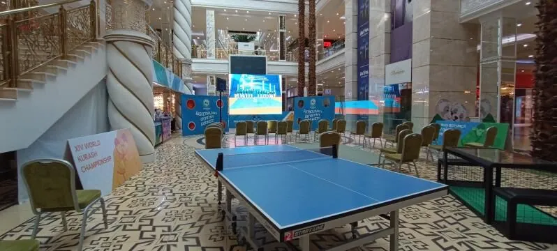 В Ашхабаде открылись фан-зоны для просмотра соревнований чемпионата мира по борьбе кураш