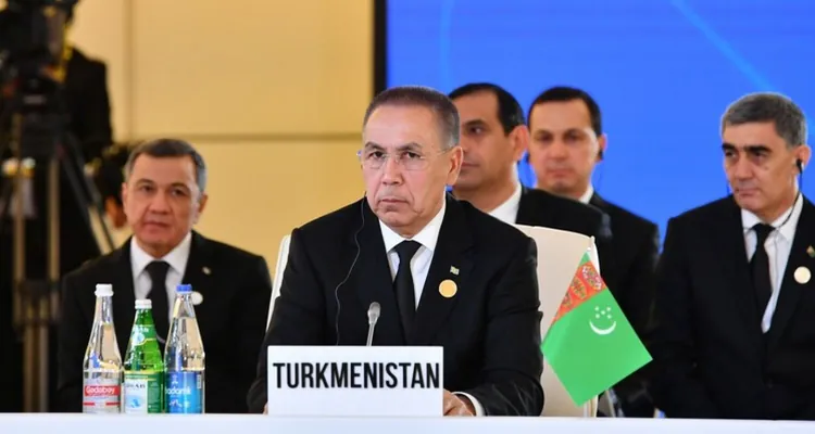 Türkmenistanyň wekiliýeti Bakuda geçirilen SPEKA sammitine gatnaşdy