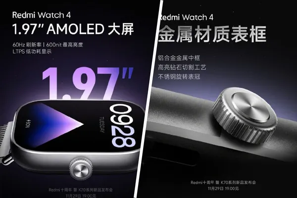 Xiaomi Redmi Watch 4 arzan smart sagadyny işläp taýýarlaýar