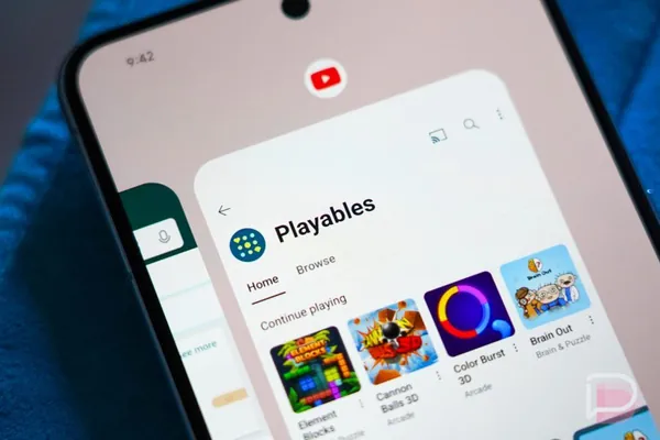 На YouTube появился новый игровой раздел Playables